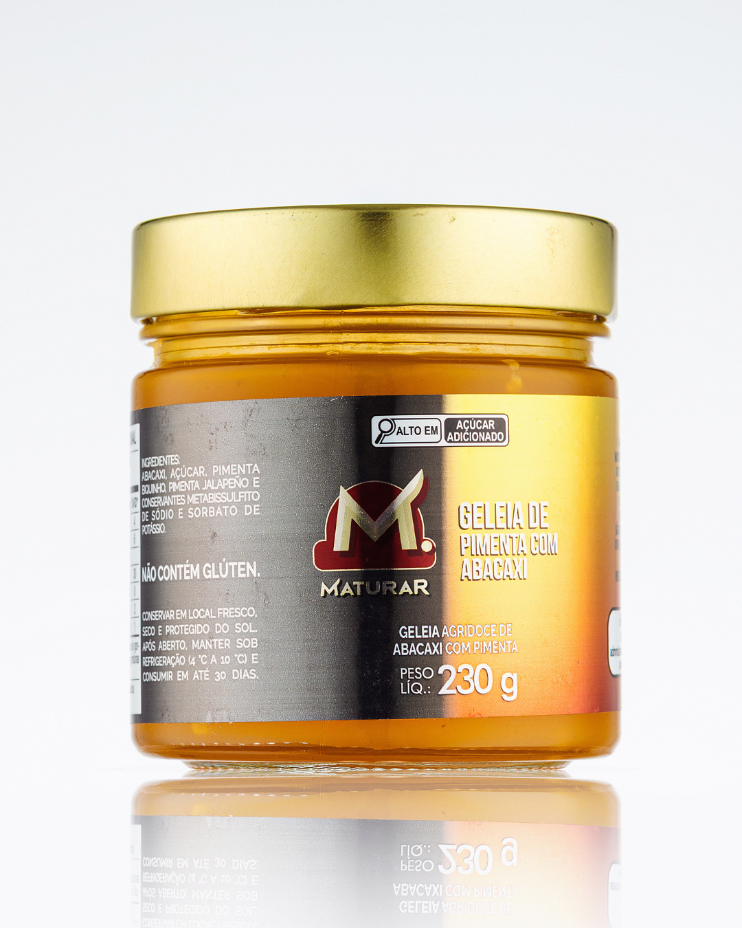 Geleia de Pimenta com Abacaxi - 230g - Maturar®